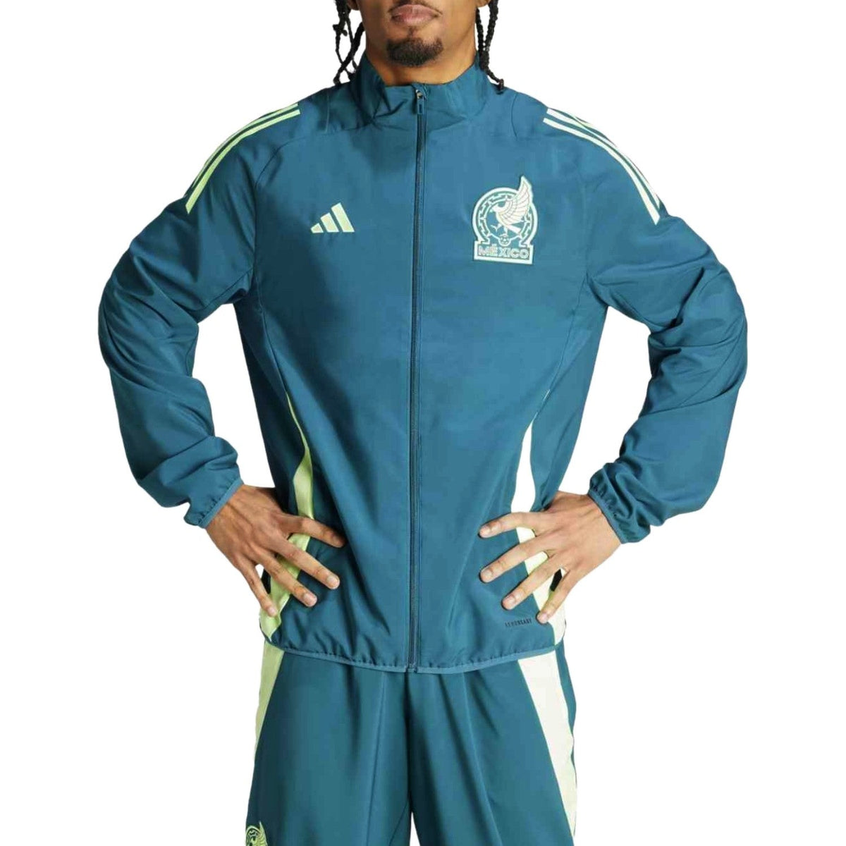 Mexico pre-match presentation Soccer jacket 2024/25 - Adidas-3