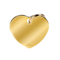 Medaglietta Basic Cerchio Grande in Ottone Dorato