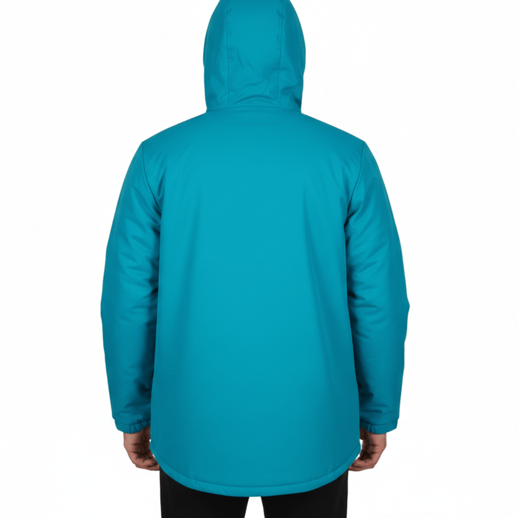 AC Milan soccer winter padded jacket 2020/21 water blue - Puma-1