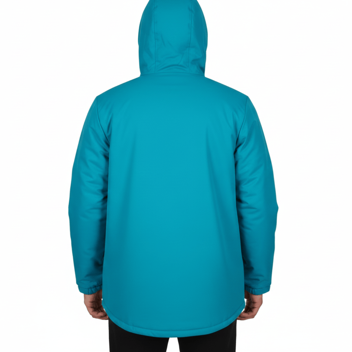 AC Milan soccer winter padded jacket 2020/21 water blue - Puma-1