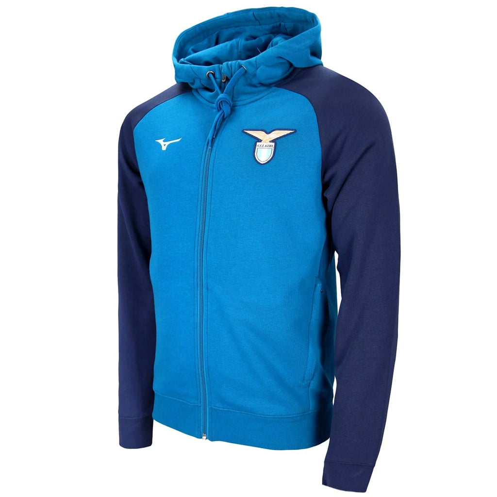 SS Lazio hooded casual presentation tracksuit 2024/25 - Mizuno-2