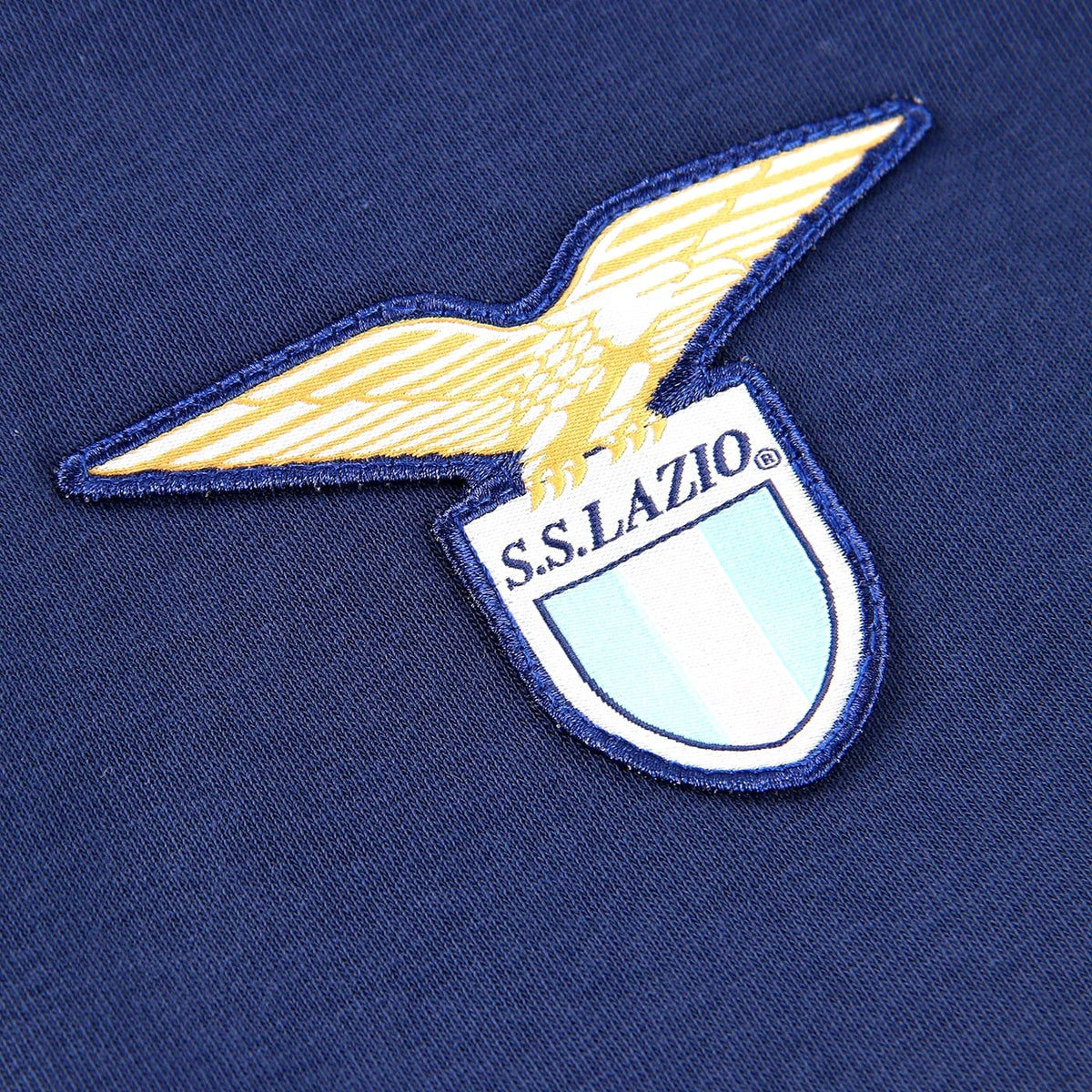 SS Lazio hooded casual presentation tracksuit 2024/25 navy - Mizuno-3
