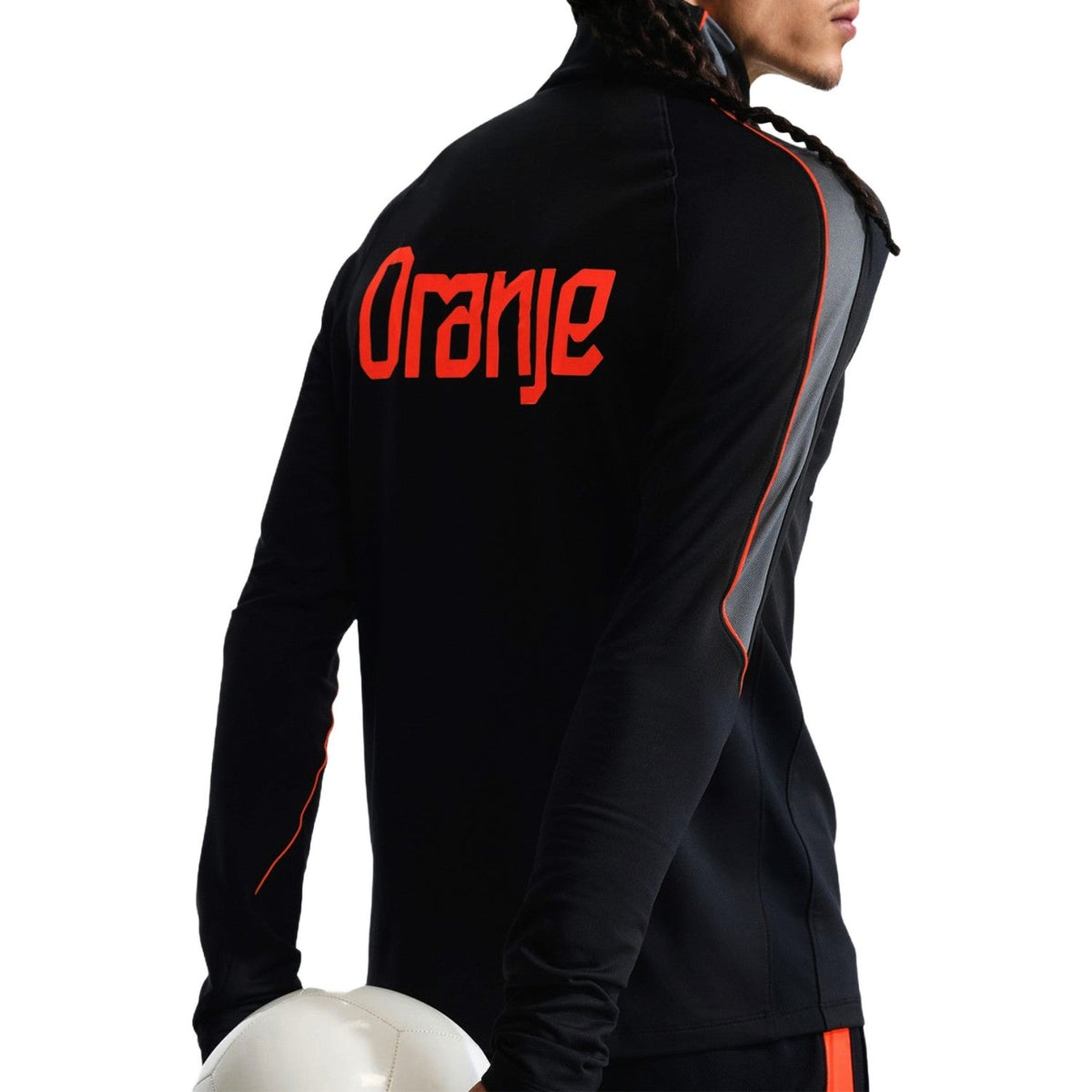 Netherlands black training technical soccer tracksuit 2026/27 - Nike-3