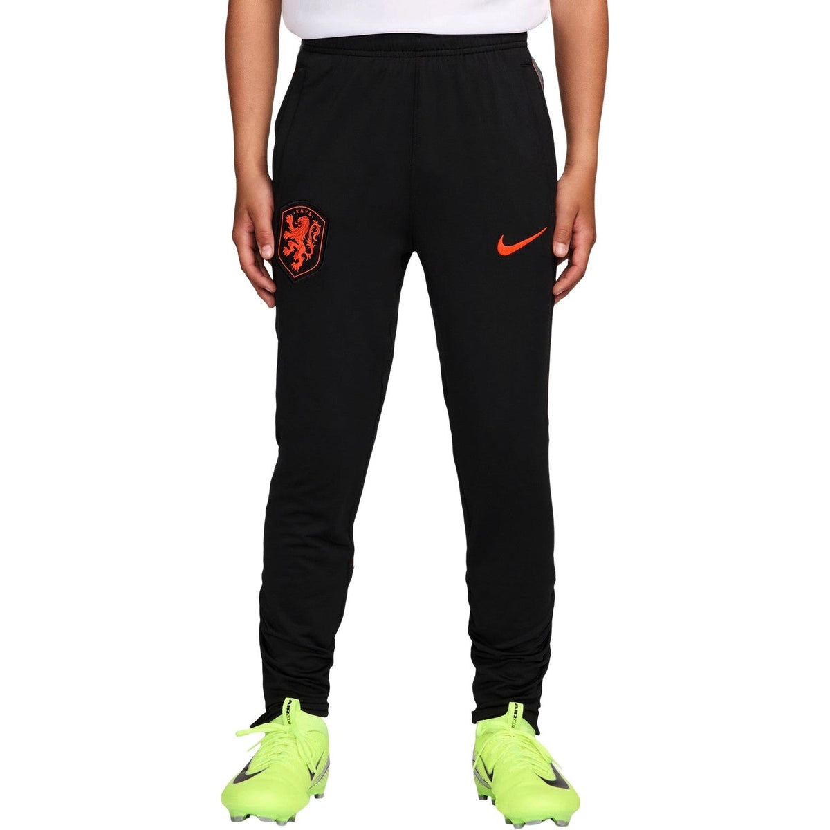 Kids - Netherlands black training technical tracksuit 2026/27 - Nike-2