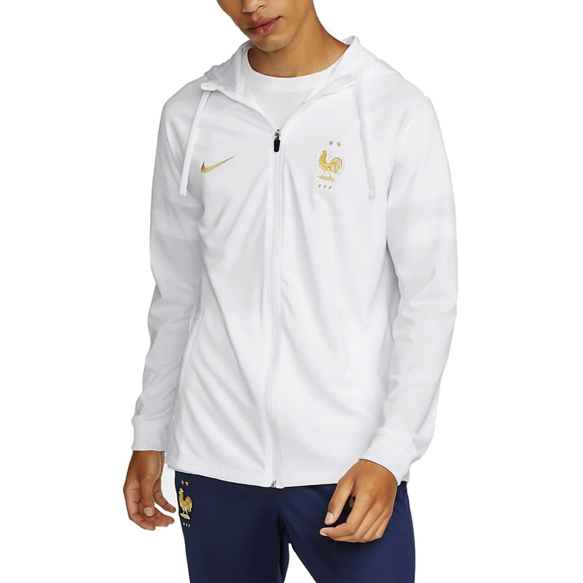France hooded training presentation Soccer tracksuit 2022/23 - Nike-0