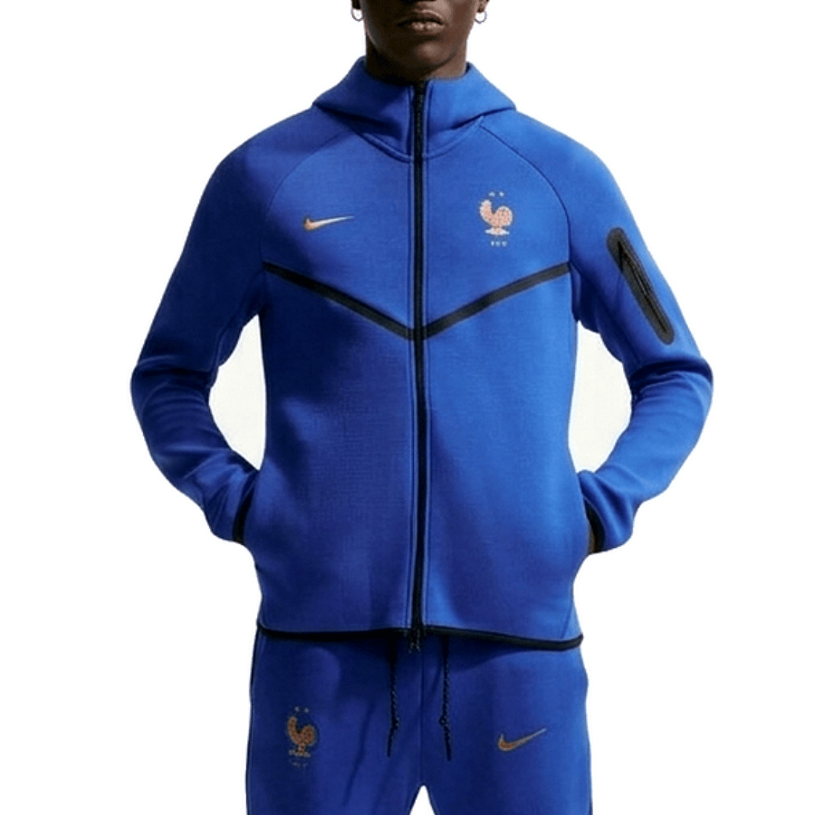 France Tech Fleece presentation soccer tracksuit 2026/27 - Nike-0