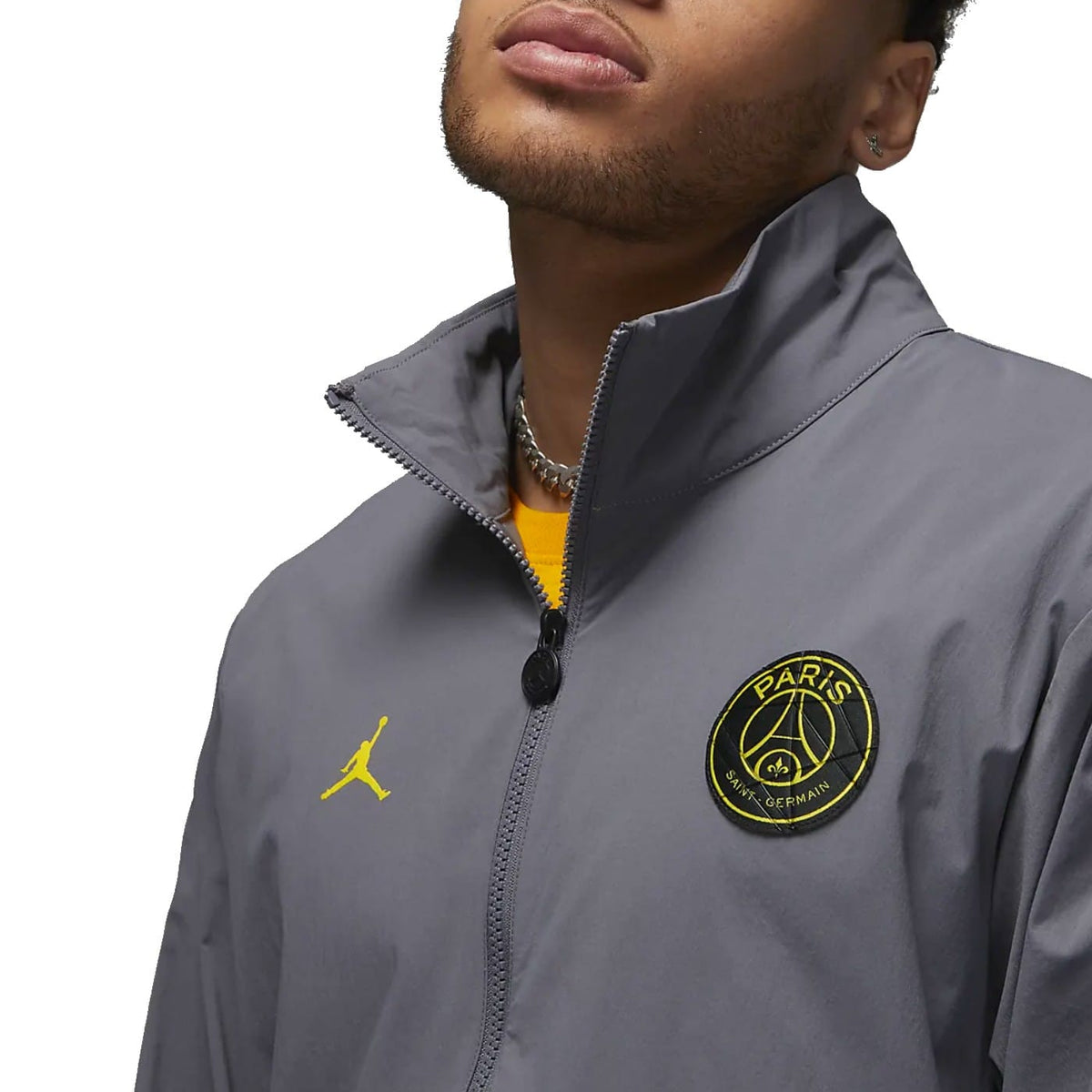 Jordan x PSG grey woven presentation tracksuit 2022/23 - Jordan-3