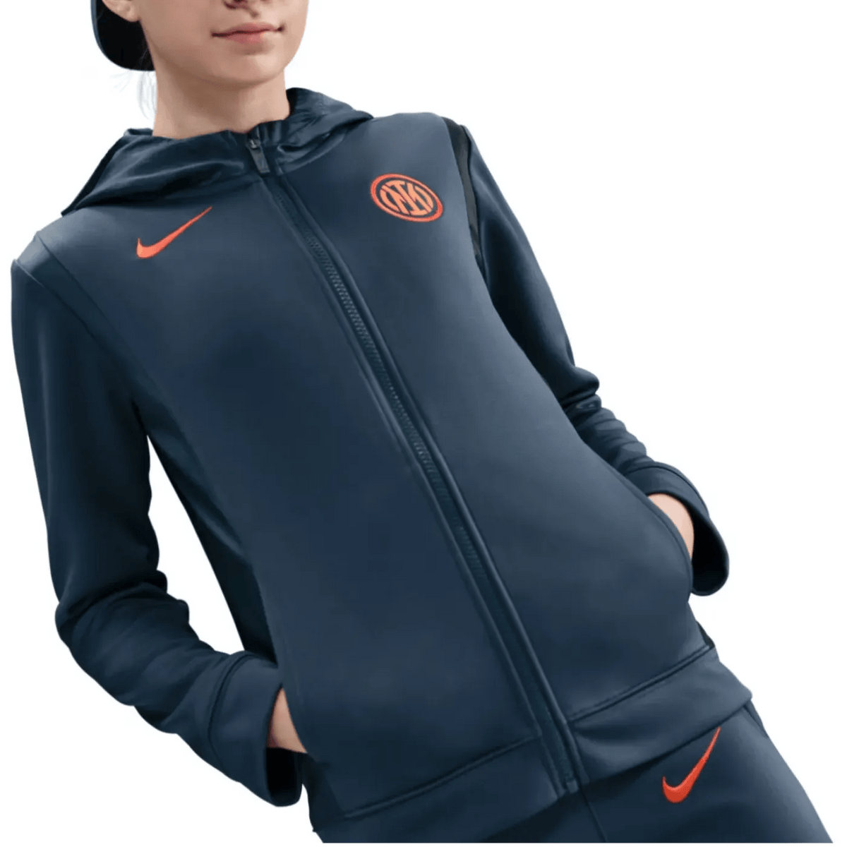 Kids - Inter Milan UCL training presentation tracksuit 2025/26 - Nike-4