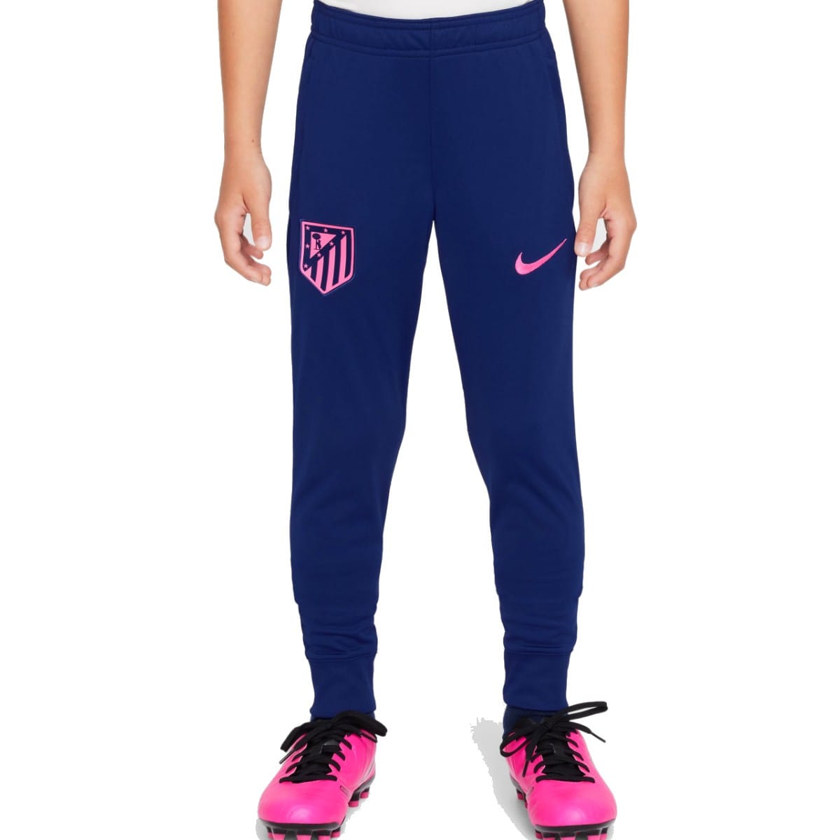 Kids - Atletico Madrid UCL presentation soccer tracksuit 2024/25 - Nike-4