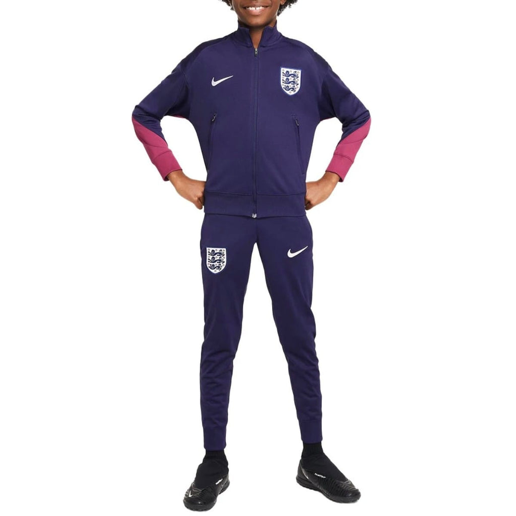Kids - England training presentation soccer tracksuit 2024/25 - Nike-3