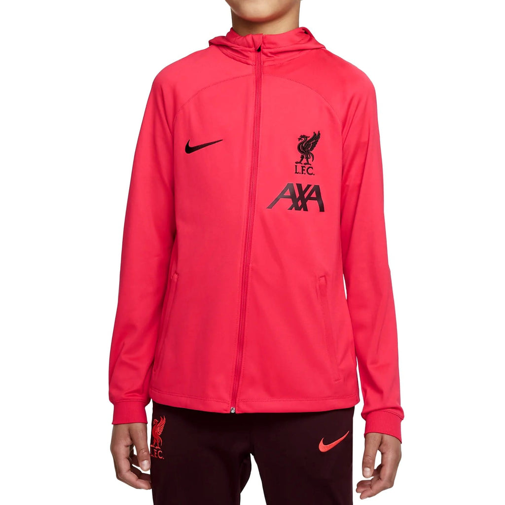 Kids - Liverpool training presentation hooded tracksuit 2022/23 - Nike-0