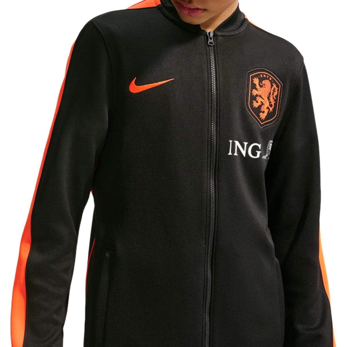 Kids - Netherlands training presentation Soccer Tracksuit 2026/27 - Nike-2