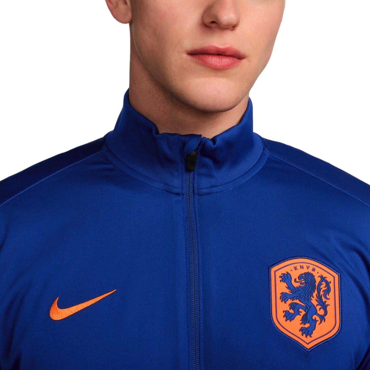 Netherlands training presentation Soccer tracksuit 2024/25 - Nike-3