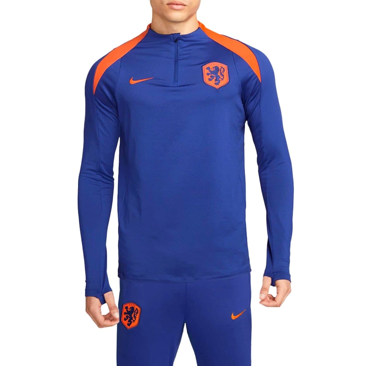 Netherlands training technical soccer tracksuit 2024/25 - Nike-0