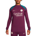 PSG dark red training technical soccer tracksuit 2024/25 - Nike-0