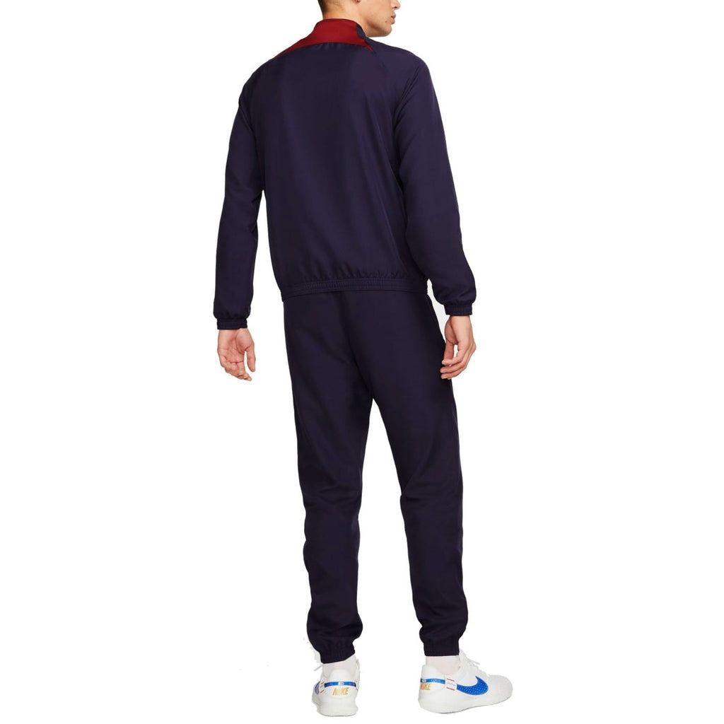 PSG navy training presentation Soccer tracksuit 2023/24 - Nike-1