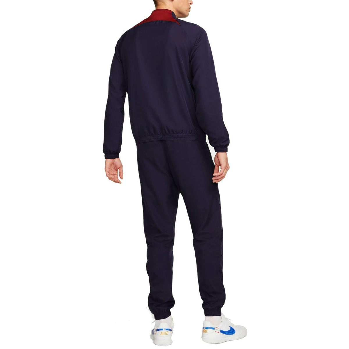 PSG navy training presentation Soccer tracksuit 2023/24 - Nike-1