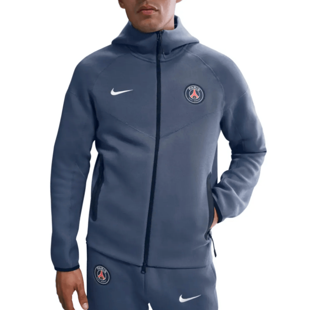 PSG Tech Fleece presentation soccer tracksuit 2025/26 - Nike-0