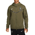 PSG Tech Fleece green/black presentation Soccer tracksuit 2022/23 - Nike-0