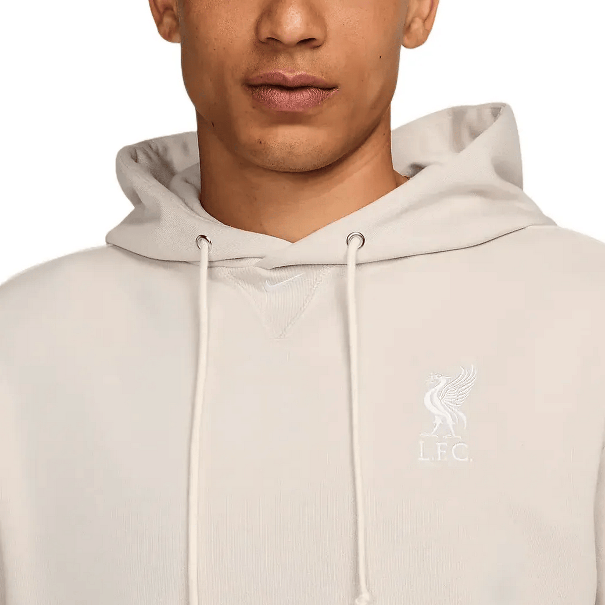 Liverpool FC beige Casual fleece presentation tracksuit 2024/25 - Nike-3