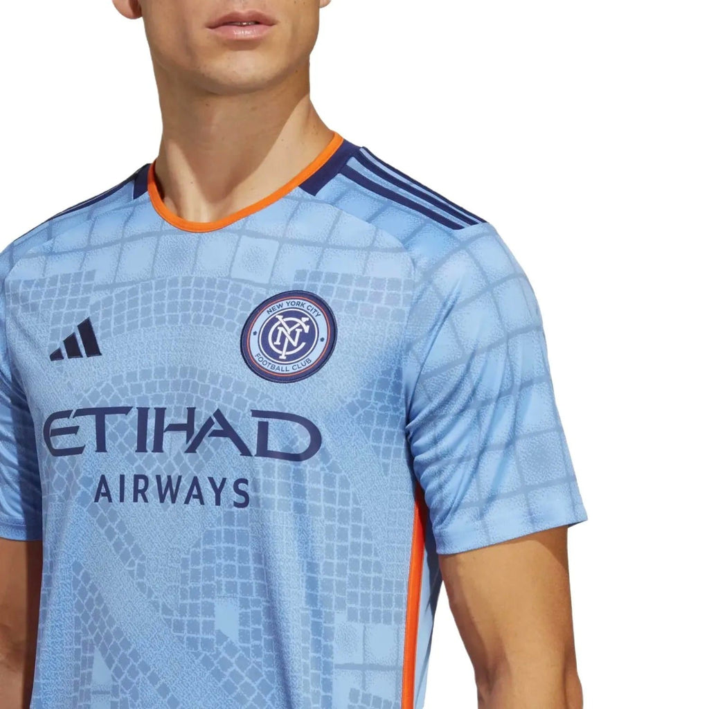 New York City FC Home soccer jersey 2024/25 - Adidas-3