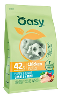 OASY DOG ORIGINAL PUPPY & JUNIOR SMALL/ MINI POLLO 2 KG.