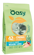 OASY DOG ORIGINAL PUPPY MEDIUM/LARGE POLLO 2 KG.