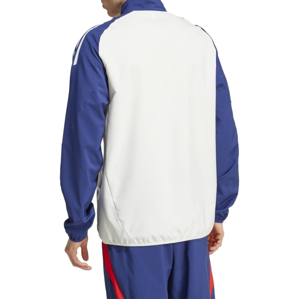 Olympique Lyon presentation Soccer tracksuit 2024/25 - Adidas-3