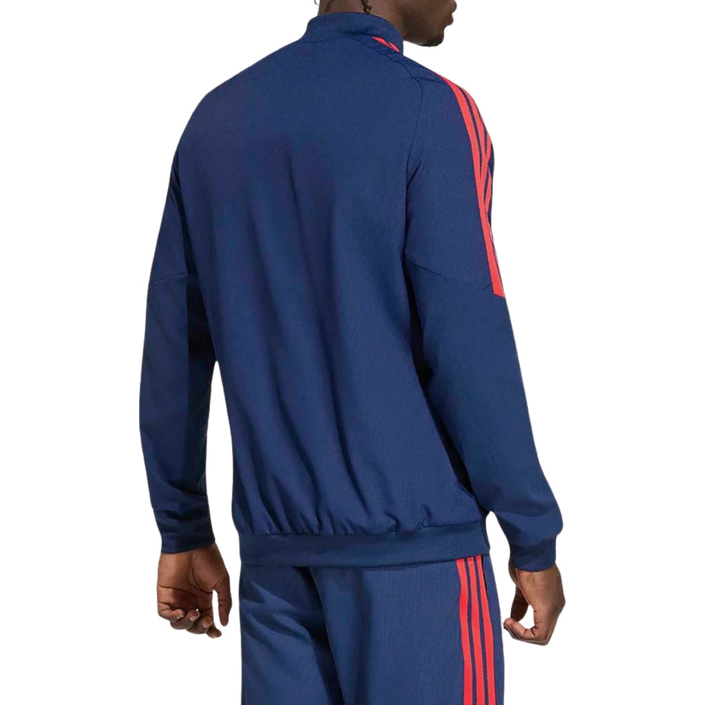 Olympique Lyon presentation Soccer tracksuit 2026/27 - Adidas-4