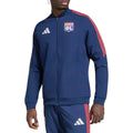 Olympique Lyon presentation Soccer tracksuit 2026/27 - Adidas-0