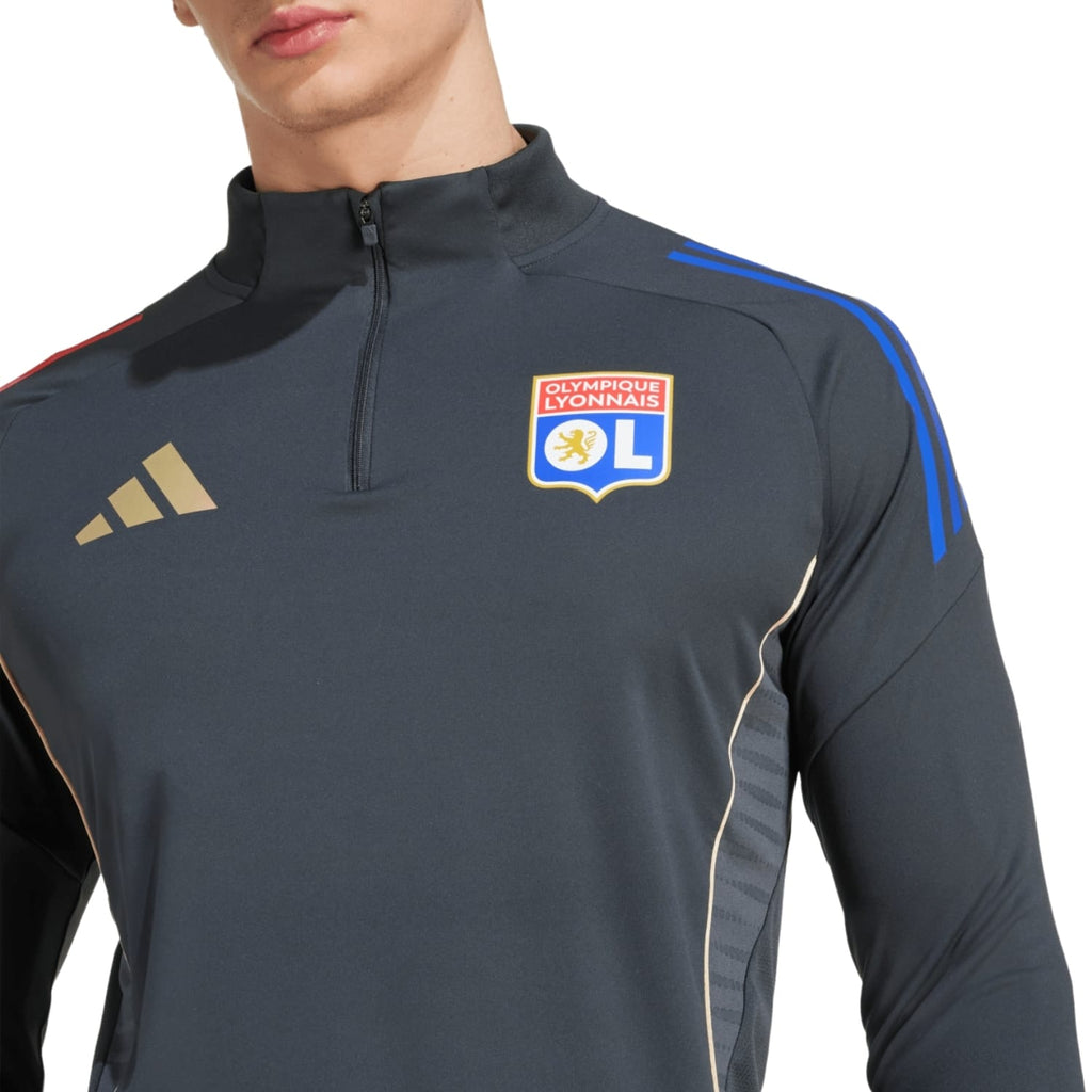 Olympique Lyon training technical soccer tracksuit 2025/26 - Adidas-3
