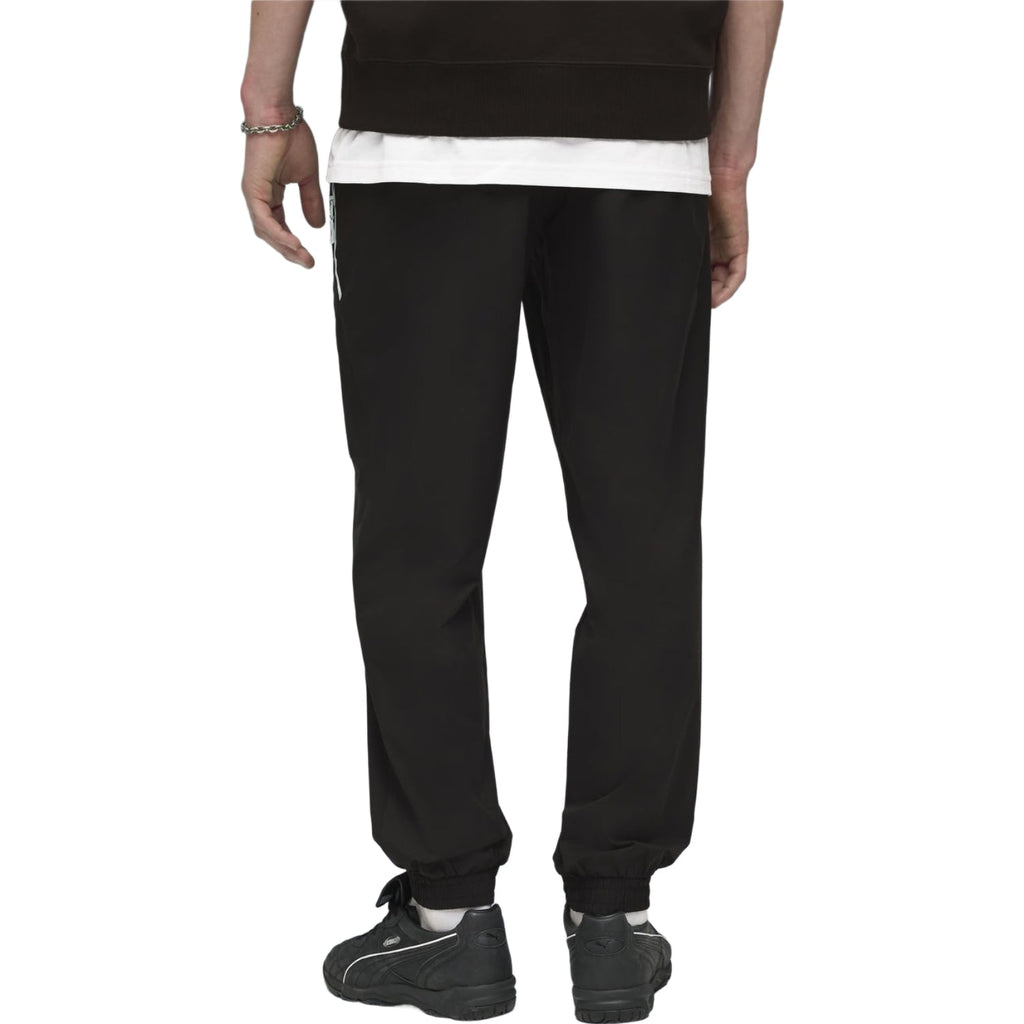 Olympique Marseille black woven presentation tracksuit 2025/26 - Puma-4
