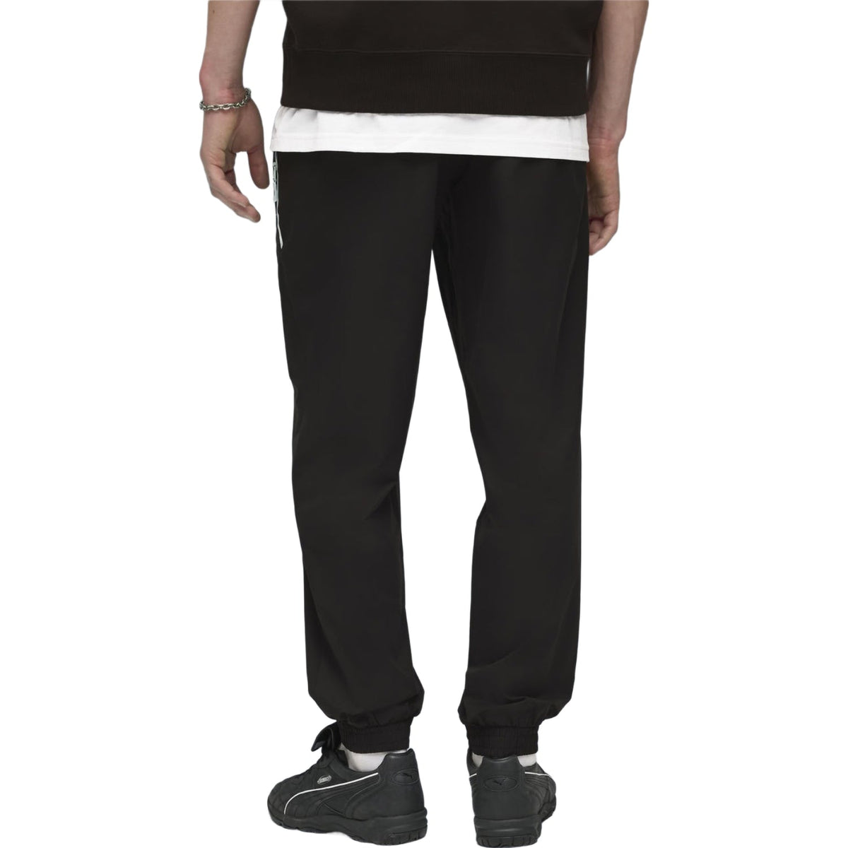 Olympique Marseille black woven presentation tracksuit 2025/26 - Puma-4
