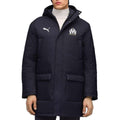 Olympique Marseille dark navy padded winter jacket 2025/26 - Puma-0