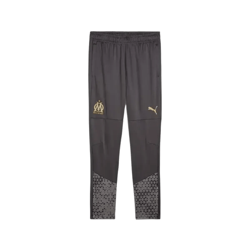 Olympique Marseille EU gold training technical tracksuit 2024 - Puma-4