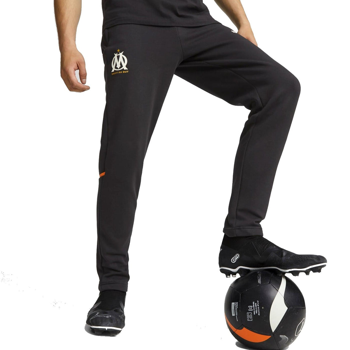Olympique Marseille EU Casual hooded presentation tracksuit 2023/24 - Puma-1