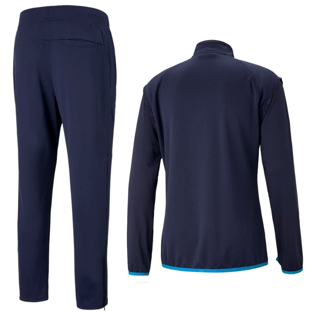 Olympique Marseille pre-match training technical tracksuit 2021 - Puma-1