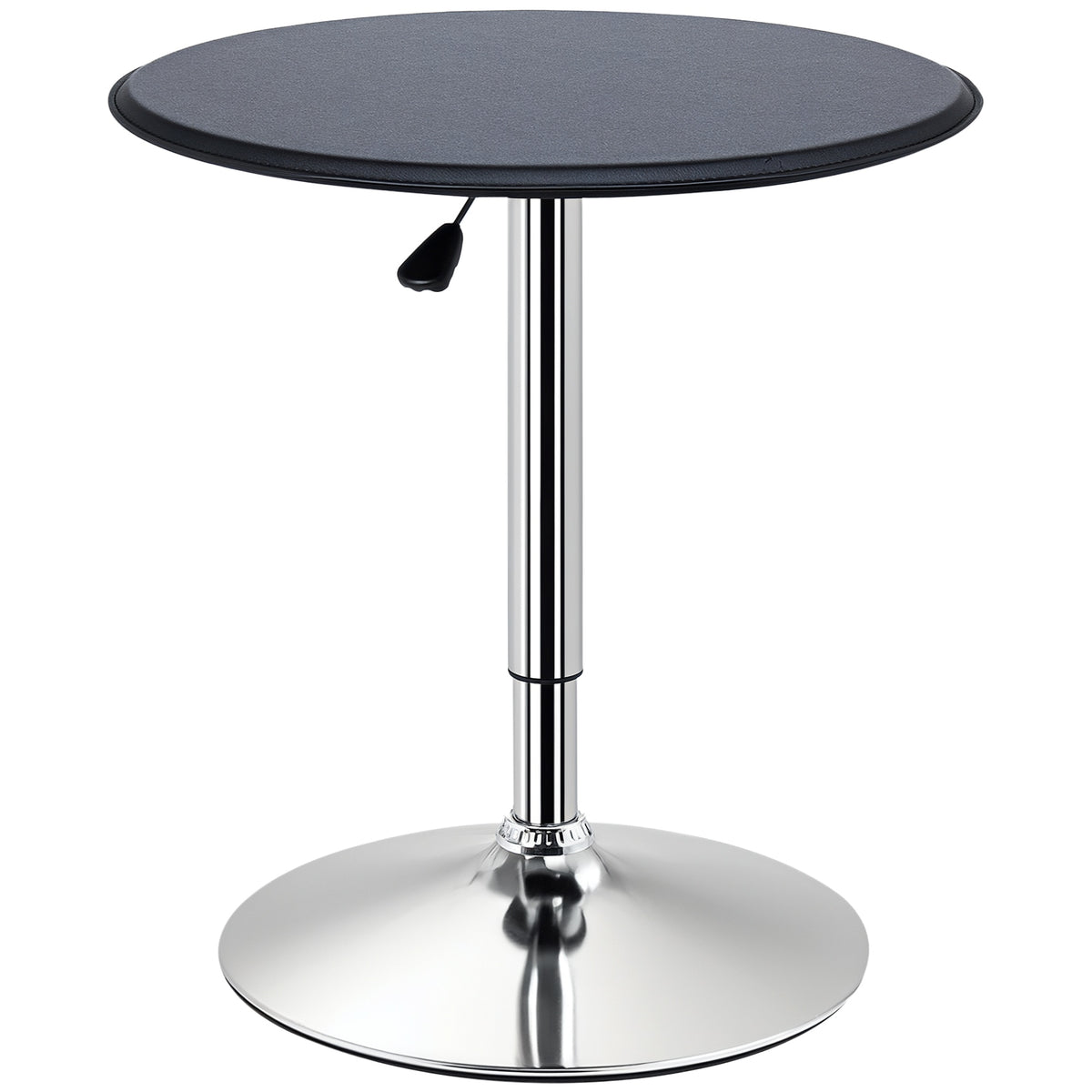 Table de Bar Table Bistro Mange-debout Chic Style Contemporain Hauteur réglable 67-93 cm Ø 63 cm Plateau-0