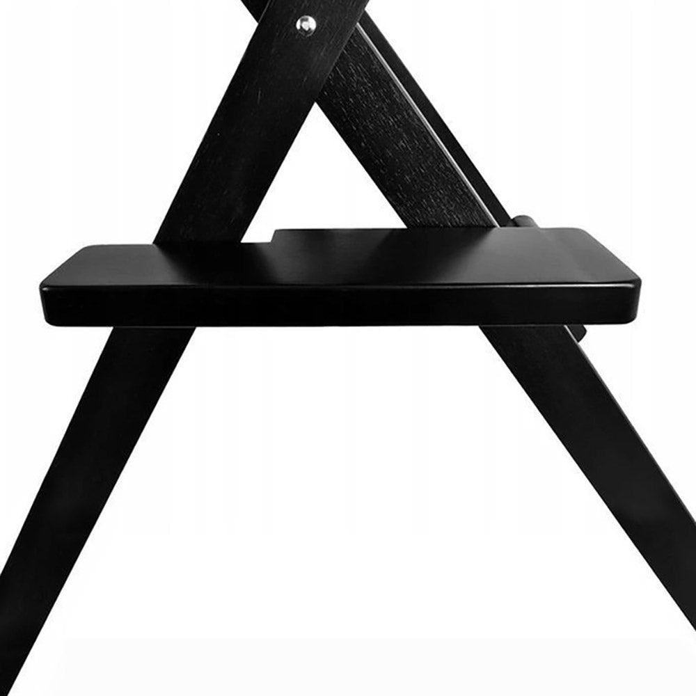 Sedia da trucco pieghevole con struttura in legno