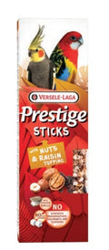 Sticks Parrocchetti di grande taglia con frutta secca e uvetta - 2 pz 140 gr