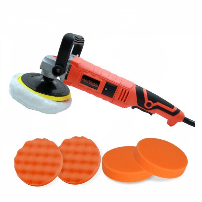 Lucidatrice da 1200 W con set di tamponi