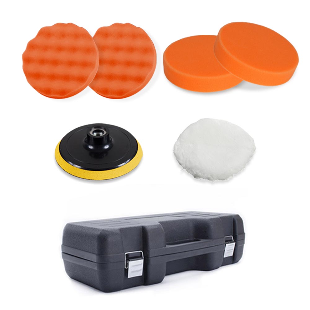 Lucidatrice da 1200 W con set di tamponi