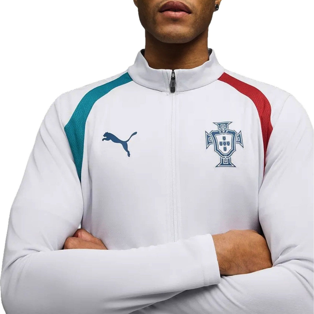 Portugal white Training Technical Soccer Tracksuit 2026/27 - Puma-2