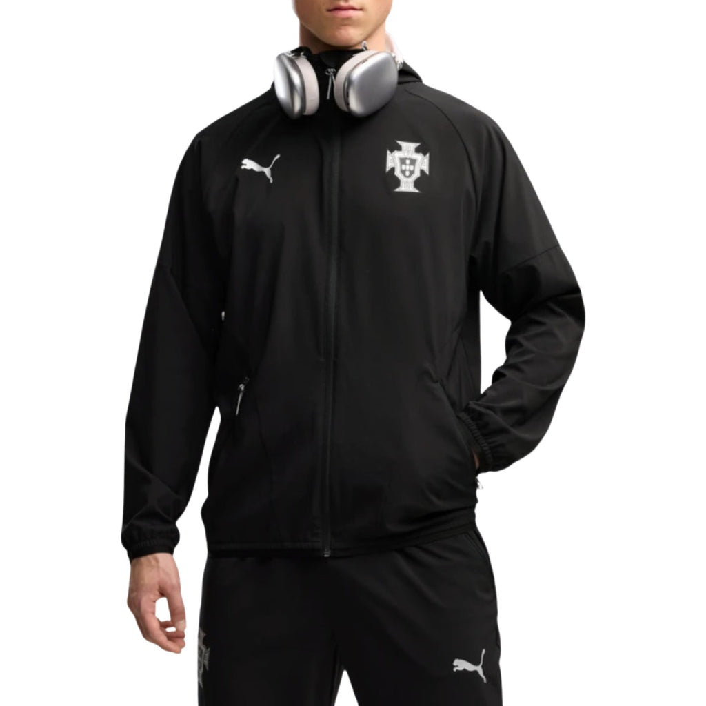 Portugal black presentation soccer tracksuit 2026/27 - Puma-0