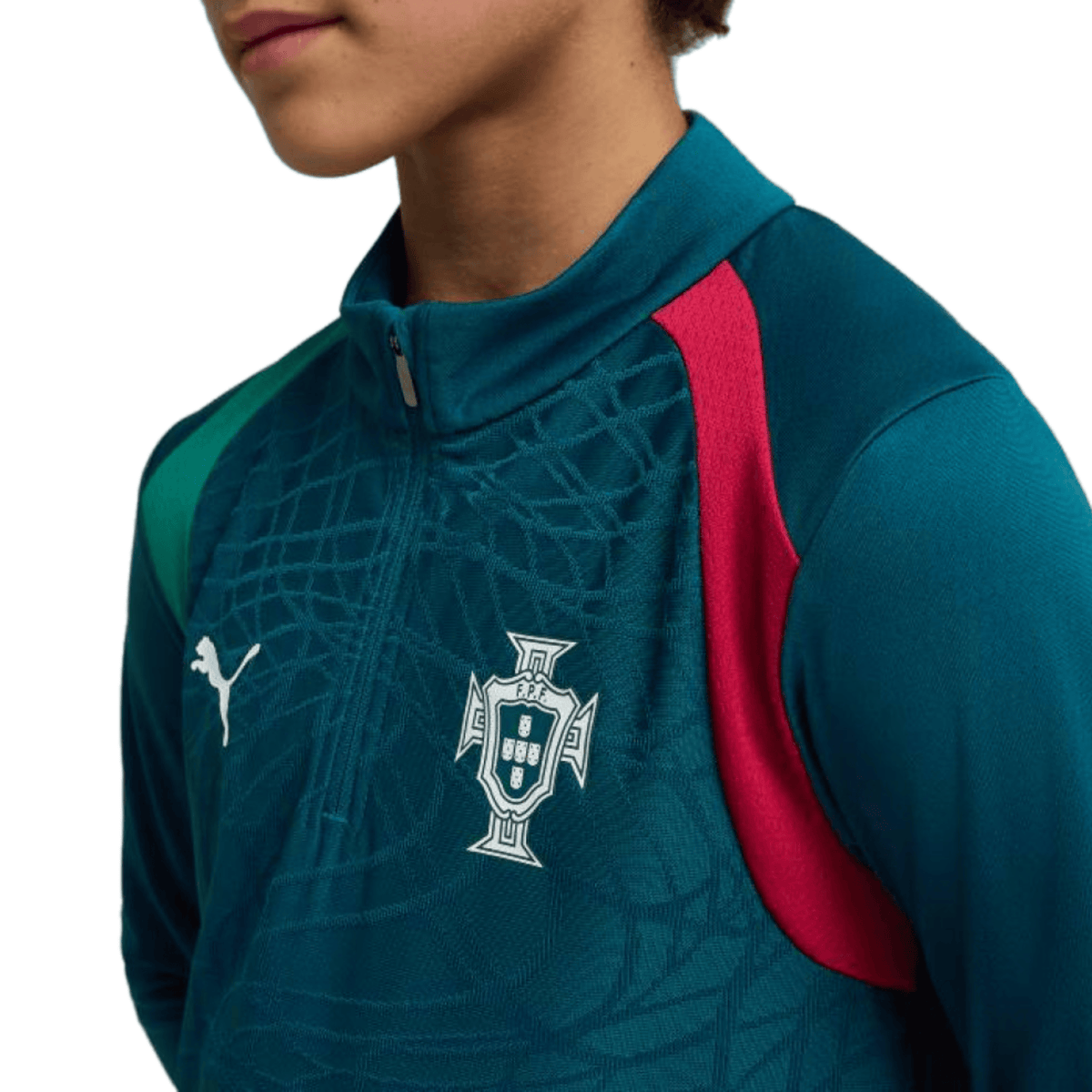 Kids - Portugal training technical soccer tracksuit 2026/27 - Puma-3