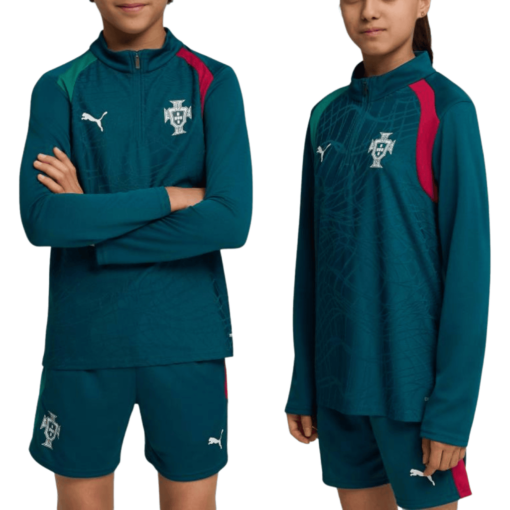 Kids - Portugal training technical soccer tracksuit 2026/27 - Puma-1
