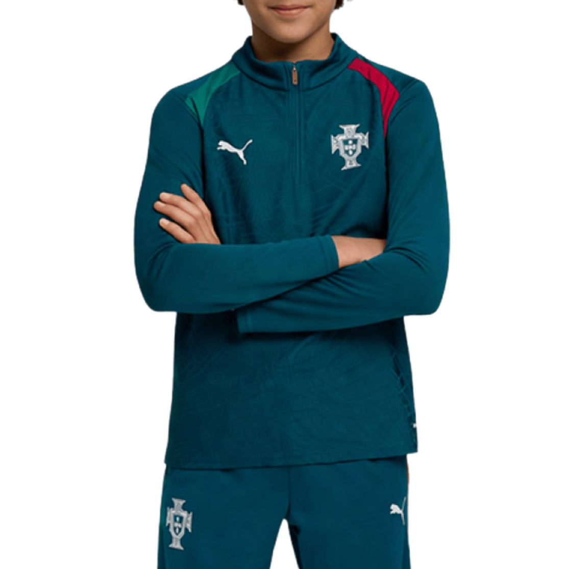 Kids - Portugal training technical soccer tracksuit 2026/27 - Puma-0