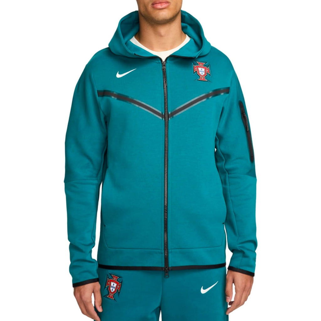 Portugal Tech fleece presentation soccer tracksuit 2024/25 - Nike-0