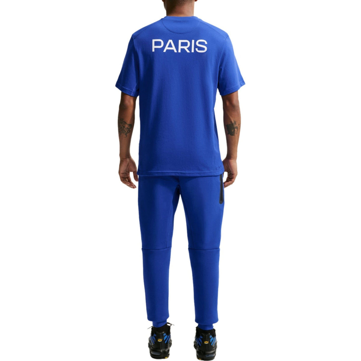 PSG blue Tech Fleece presentation soccer tracksuit 2026/27 - Nike-4