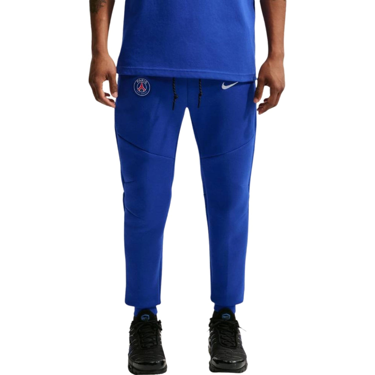 PSG blue Tech Fleece presentation soccer tracksuit 2026/27 - Nike-3